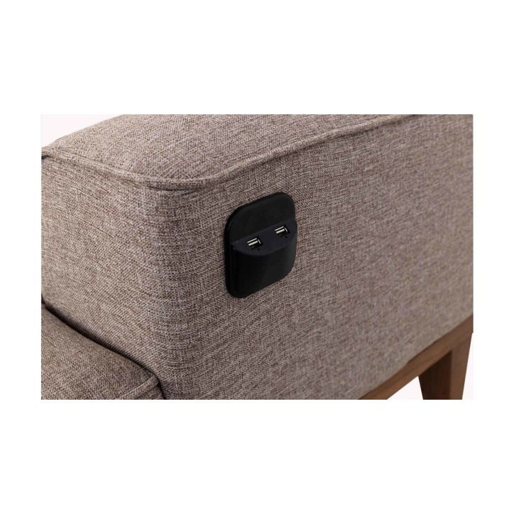 Canapé convertible TERRA anthracite