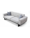 CANAPÉ  EVEREST GRIS CLAIR  220 x 94 x 84