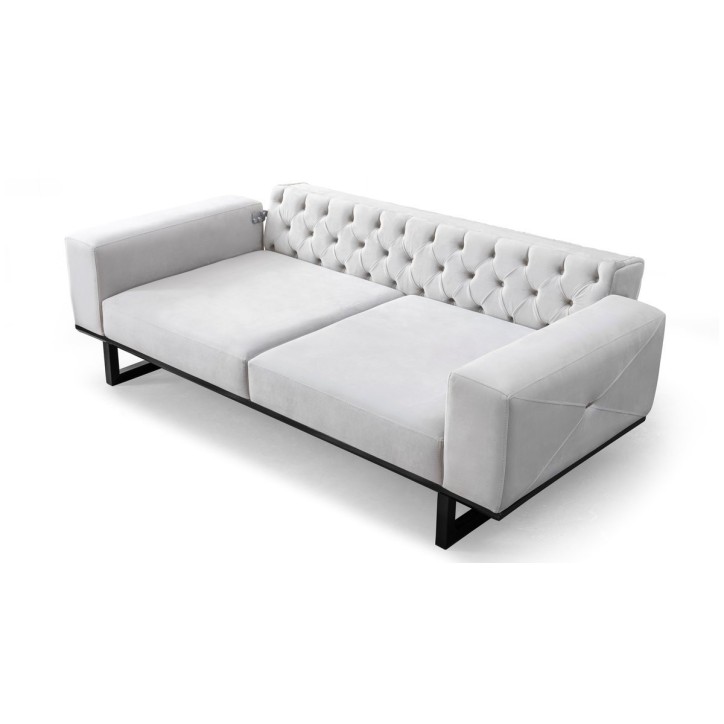 EVEREST SOFA CINZA 220 x 94 x 84