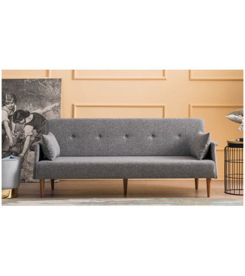 REVOS SOFA CINZA 190 x 75 x 85