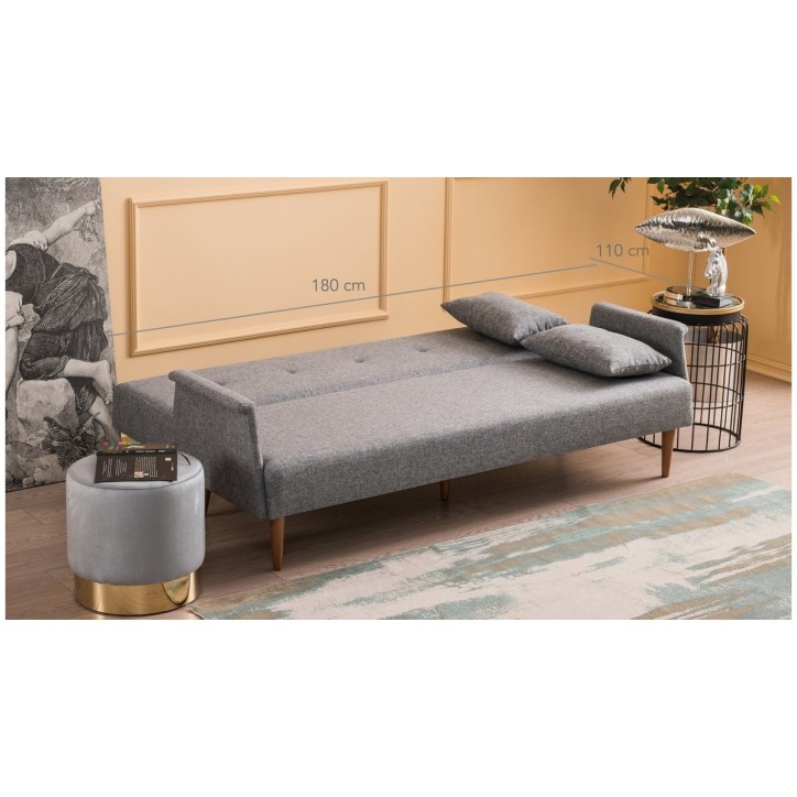 REVOS SOFA CINZA 190 x 75 x 85 REVOS SOFA CINZA 190 x 75 x 85