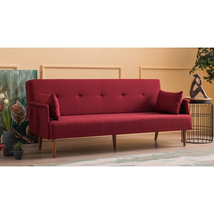 SOFÁ REVOS VERMELHO 190 x 75 x 85 SOFÁ REVOS VERMELHO 190 x 75 x 85