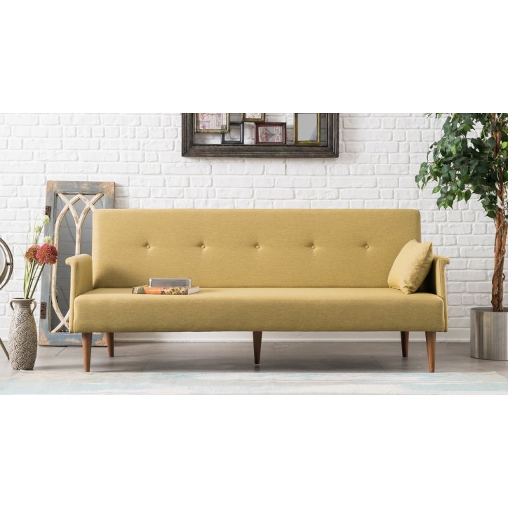 SOFÁ REVOS AMARELO 190 x 75 x 85