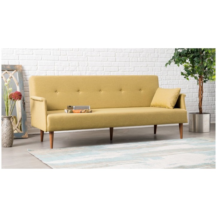 SOFÁ REVOS AMARELO 190 x 75 x 85