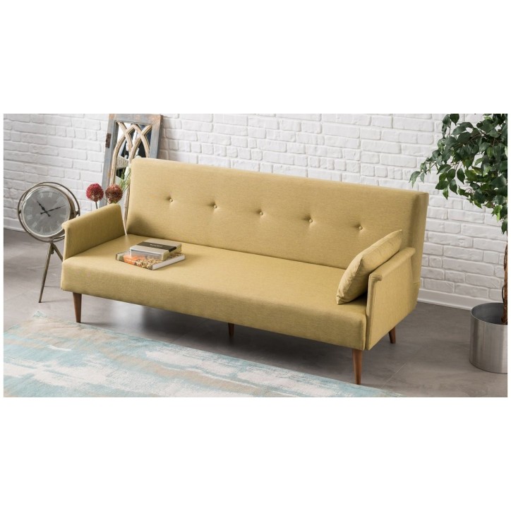 CANAPÉ  REVOS JAUNE 190 x 75 x 85