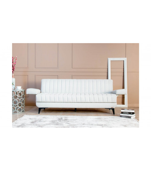 LISA SPORTS SOFA CREAM 190 x 82 x 80