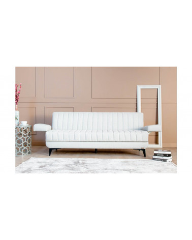 CANAPÉ LISA SPORTS CRÈME  190 x 82 x 80