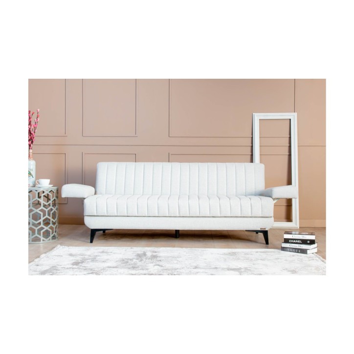 Divano sportivo LISA CREMA 190 x 82 x 80
