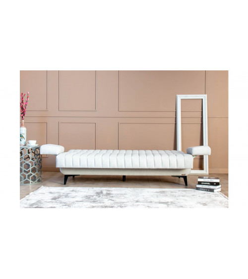 CANAPÉ LISA SPORTS CRÈME  190 x 82 x 80