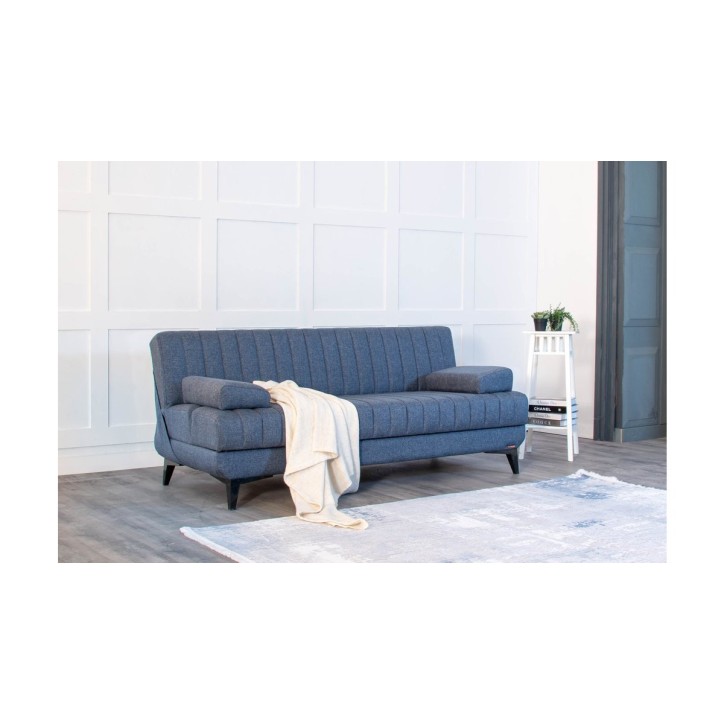 SOFA LISA SPORTS NAVY BLAUW 190 x 82 x 80