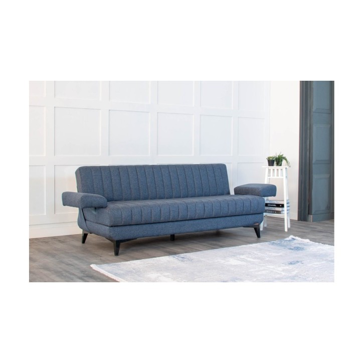 CANAPÉ LISA SPORTS BLEU MARIN 190 x 82 x 80 CANAPÉ LISA SPORTS BLEU MARIN 190 x 82 x 80
