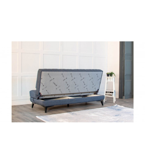 CANAPÉ LISA SPORTS BLEU MARIN  190 x 82 x 80