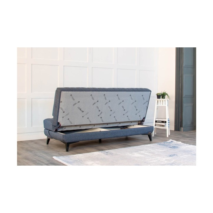 SOFA LISA SPORTS NAVY BLAUW 190 x 82 x 80