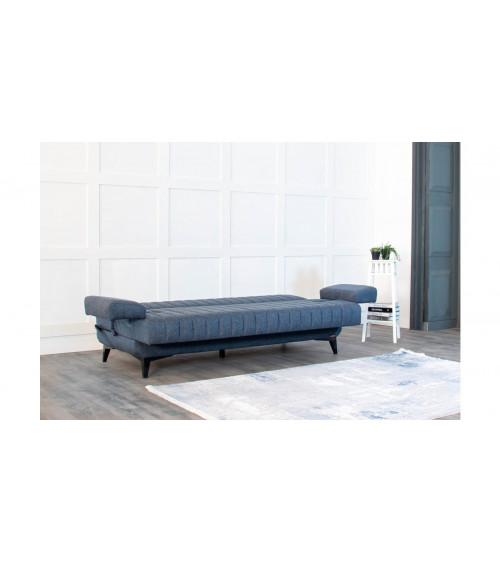 CANAPÉ LISA SPORTS BLEU MARIN  190 x 82 x 80
