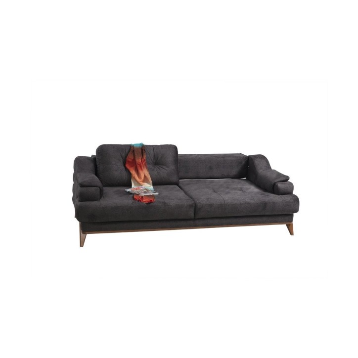 ZETA ANTRACITE SOFA 228 x 100 x 86