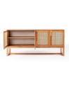 Buffet ARDEN 4 portes 185 cm bois