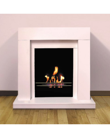 Chimenea de bioetanol CAMOGLI 2.0 kw blanco