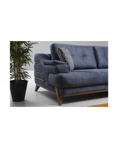 ZETA DIVANO BLU 228 x 100 x 86