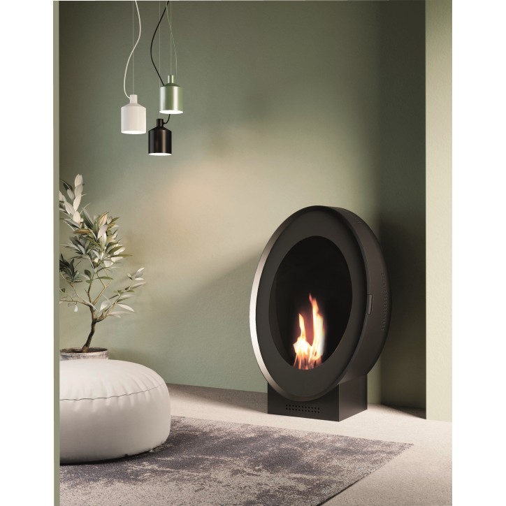 Lareira a bio-etanol OSAKA 3,0 kw preto