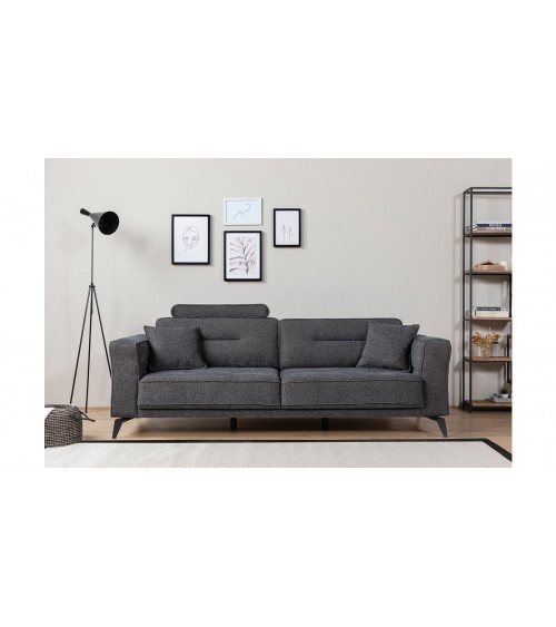 LOFT SOFA CINZA 235 x 95 x 80