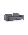 CANAPÉ LOFT GRIS  235 x 95 x 80