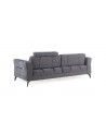 CANAPÉ LOFT GRIS  235 x 95 x 80