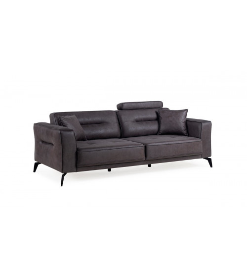 CANAPÉ LOFT MARRON  235 x 95 x 80