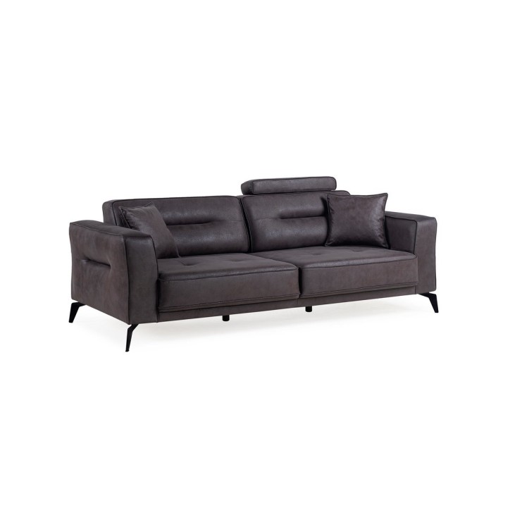 CANAPÉ LOFT MARRON  235 x 95 x 80