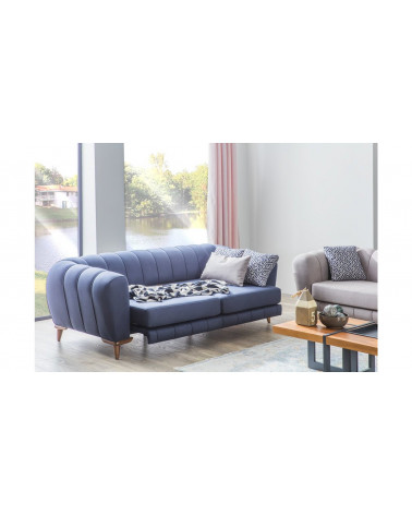 CANAPÉ SMART BLEU  235 x 100 x 80