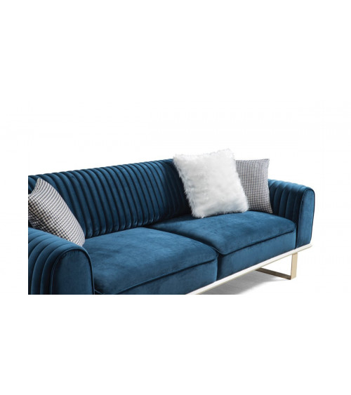 Sofá PERA AZUL 235 x 95 x 85