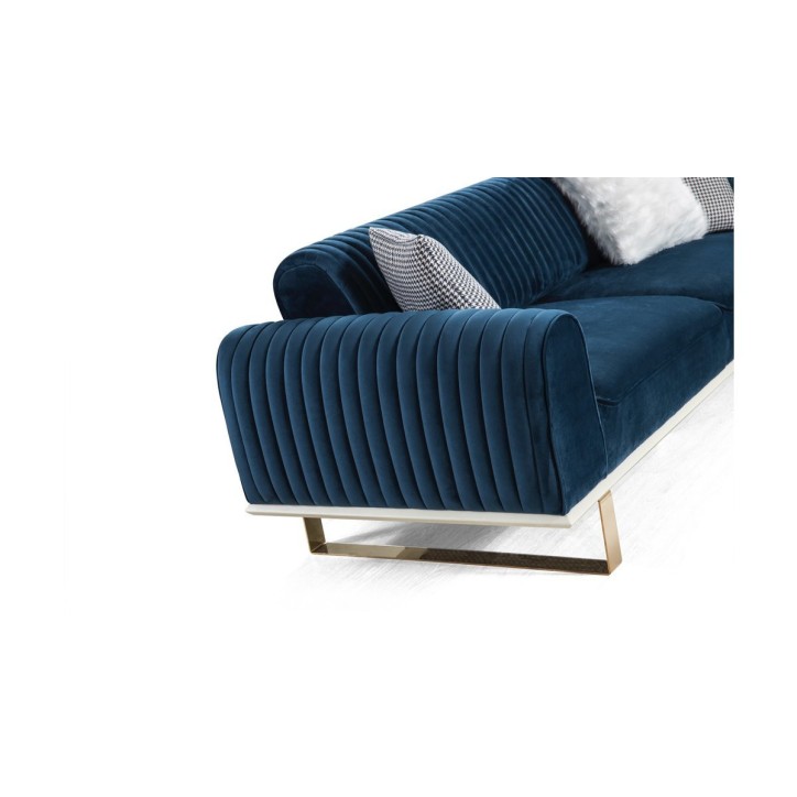 DIVANO PERA BLU 235 x 95 x 85