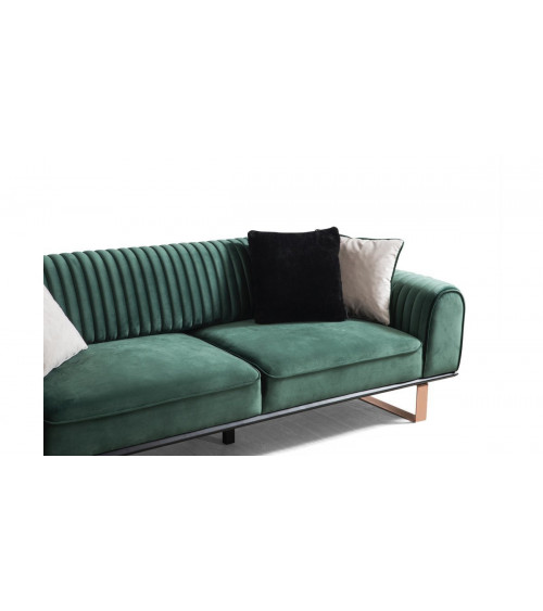 PERA SOFA VERDE 235 x 95 x 85