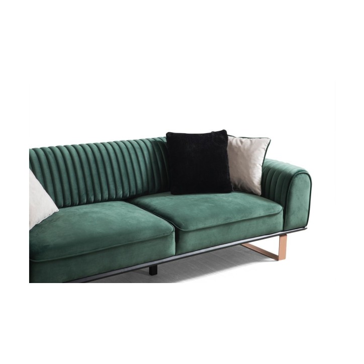 CANAPÉ PERA VERT 235 x 95 x 85