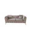 CANAPÉ ELEGANCE BEIGE 180  x 95 x 77