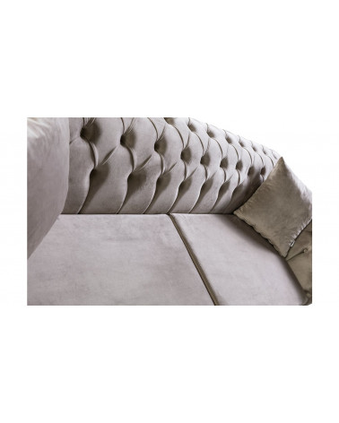 CANAPÉ ELEGANCE BEIGE 180  x 95 x 77