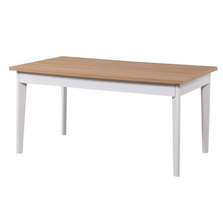 Salle à manger LORIN bois et blanc Salle à manger LORIN bois et blanc