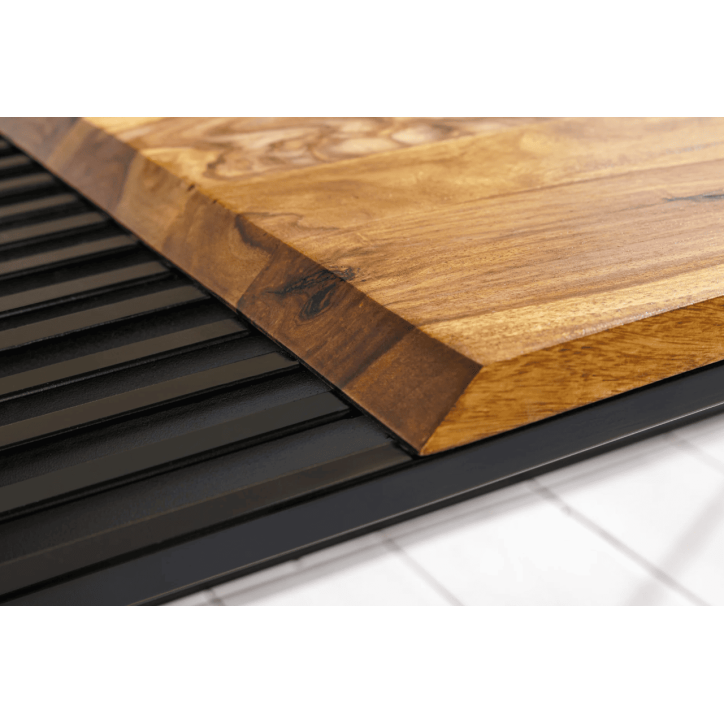 Table basse ARCHITECTURE 100 cm en bois de sheesham