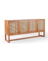 Buffet ARDEN 4 portes 185 cm bois