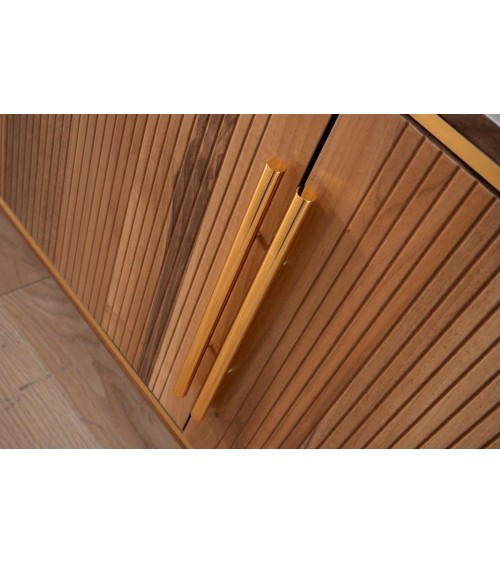 Salle à manger PARIS bois et effet marbre