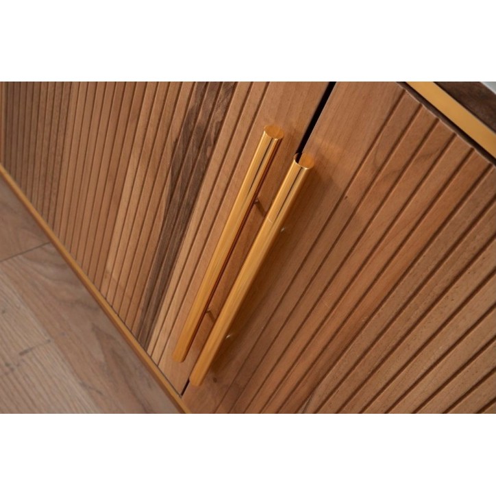 Salle à manger PARIS bois et effet marbre