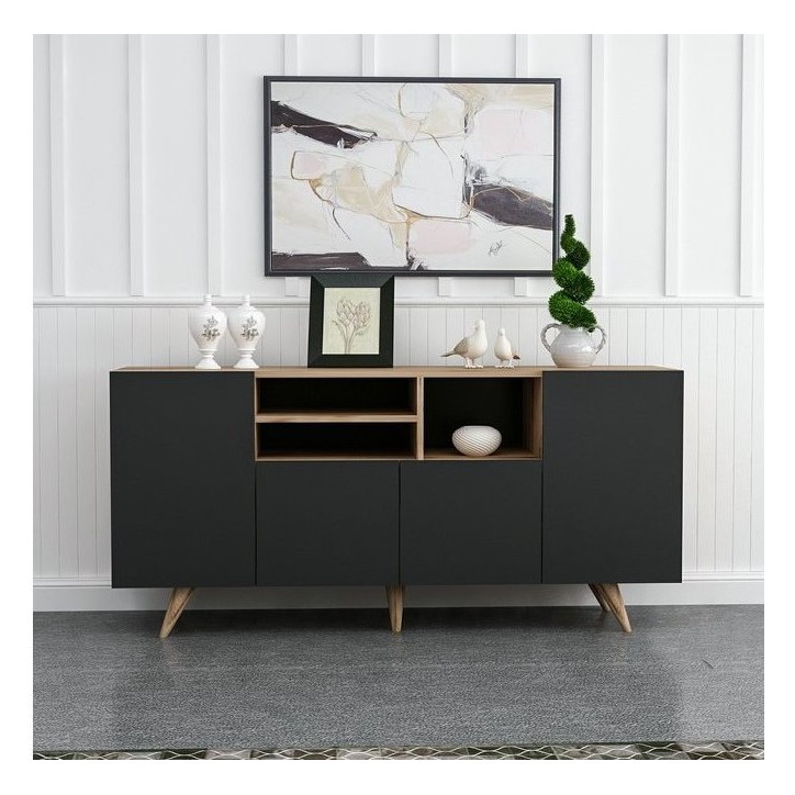 Buffet 4 portes SANSA 160 cm