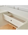 Buffet CLARA 4 portes 1 tiroir 200 cm blanc