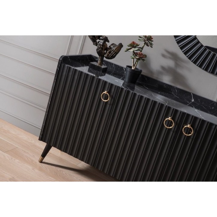 Salle à manger ORENDA Noir Salle à manger ORENDA Noir