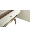 Buffet CLARA 4 portes 1 tiroir 200 cm blanc