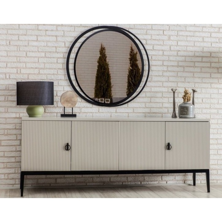 Salle à manger MARE noir et crème Salle à manger MARE noir et crème