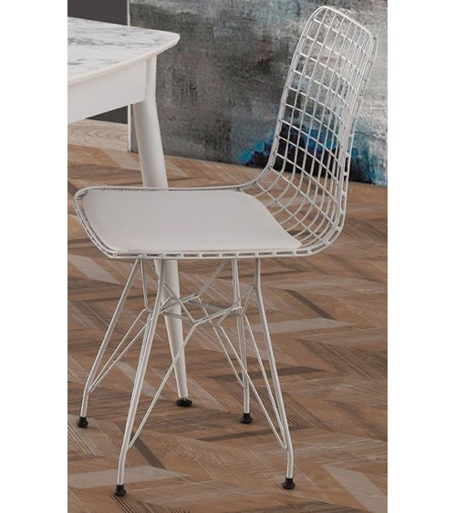 Chaise WIRE blanc