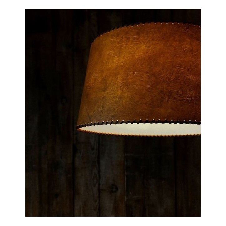 DESIGN 1 candeeiro de pé em pele
