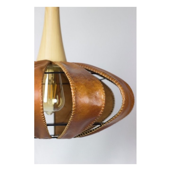 Lampadaire suspendu en cuir DESIGN 2 Lampadaire suspendu en cuir DESIGN 2
