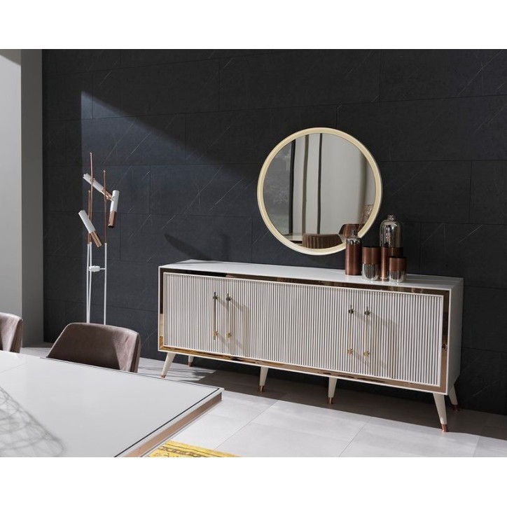 Salle à manger TOPRAK Blanche Salle à manger TOPRAK Blanche