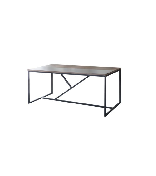 Salle à manger PLATE bois et gris